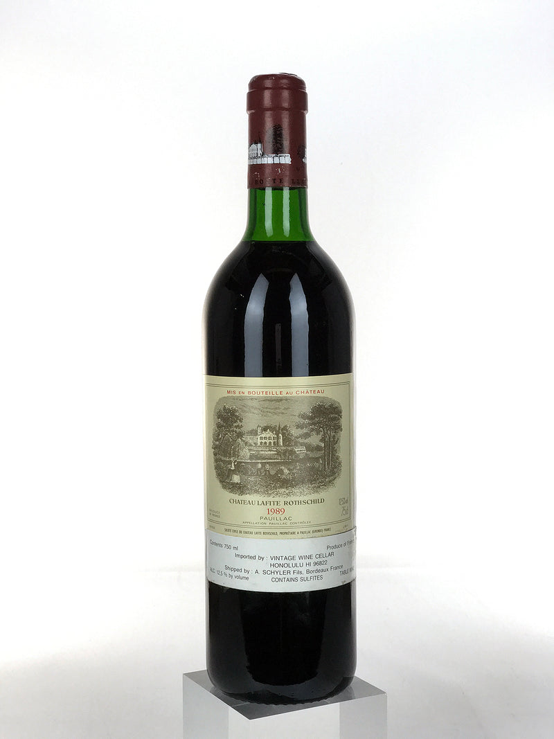 LA TÂCHE 1989 グランクリュ 750ml 1989 Chateau Lafite Rothschild, Pauillac, Bottle (750ml) [Top Shoulder