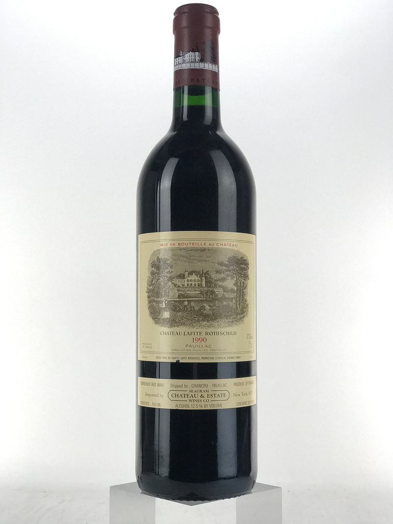 1990 Chateau Lafite Rothschild, Pauillac, Bottle (750ml) [Slightly Nicked Label]