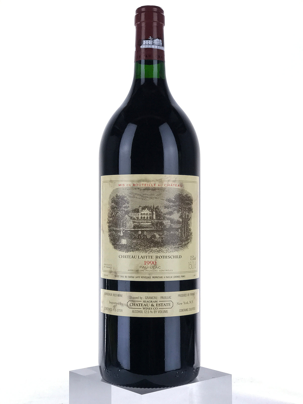 1990 Chateau Lafite Rothschild, Pauillac, Magnum (1.5L) [Slightly Soil