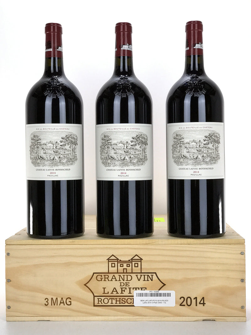 2014 Chateau Lafite Rothschild, Pauillac, Case of 3 Magnum