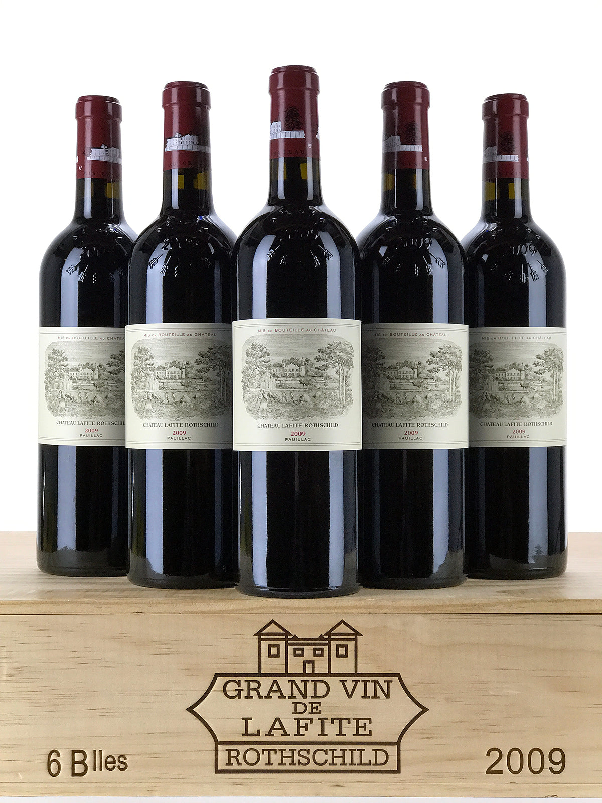 2009 Chateau Lafite Rothschild, Pauillac, Case of 6 btls