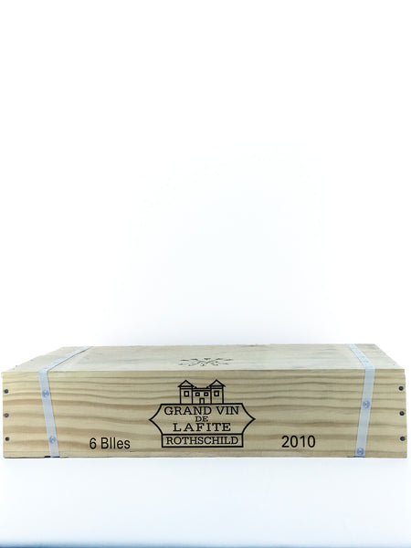 2010 Chateau Lafite Rothschild, Pauillac, Case of 6 btls [Banded]
