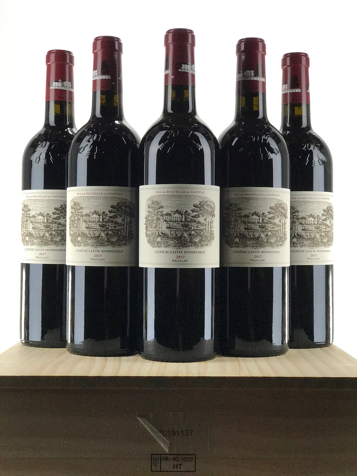 2017 Chateau Lafite Rothschild, Pauillac, Case of 6 btls