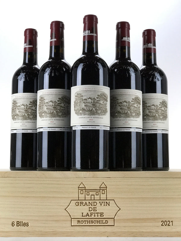 2021 Chateau Lafite Rothschild, Pauillac [Banded], Case of 6 btls