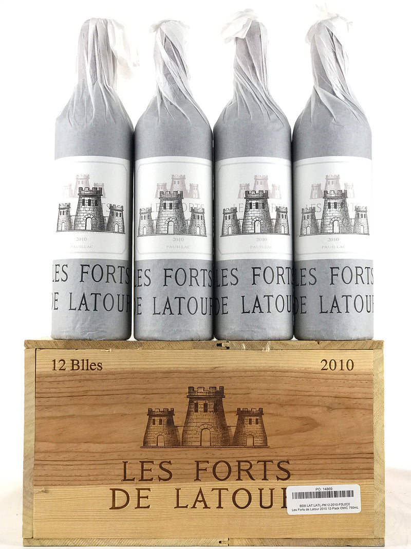 2010 Les Forts de Latour, Pauillac, Case of 12 btls