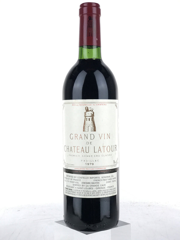 1979 Chateau Latour, Pauillac, Bottle (750ml)