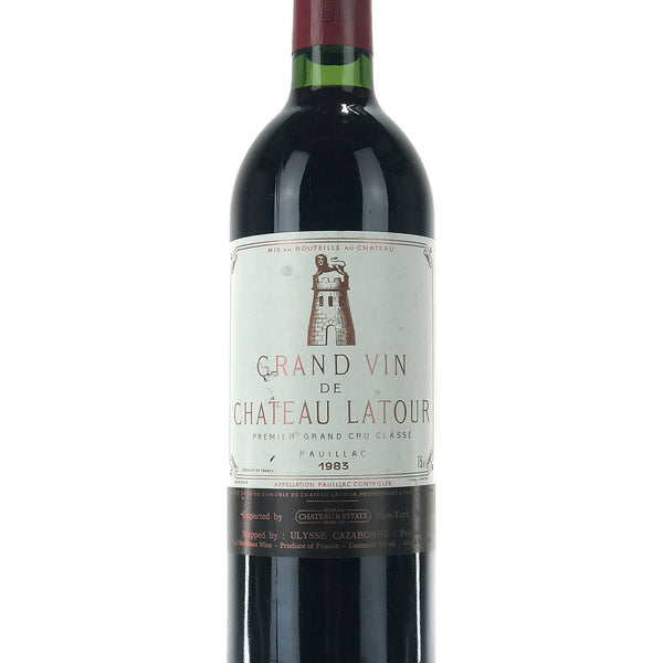 1983 Chateau Latour, Pauillac, Bottle (750ml) [Slightly Nicked Label]