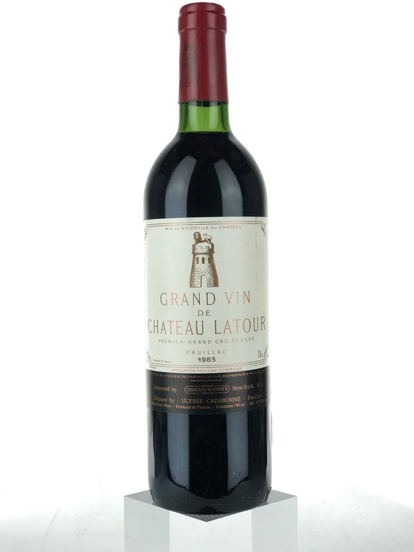 1983 Chateau Latour, Pauillac, Bottle (750ml) [Top Shoulder]