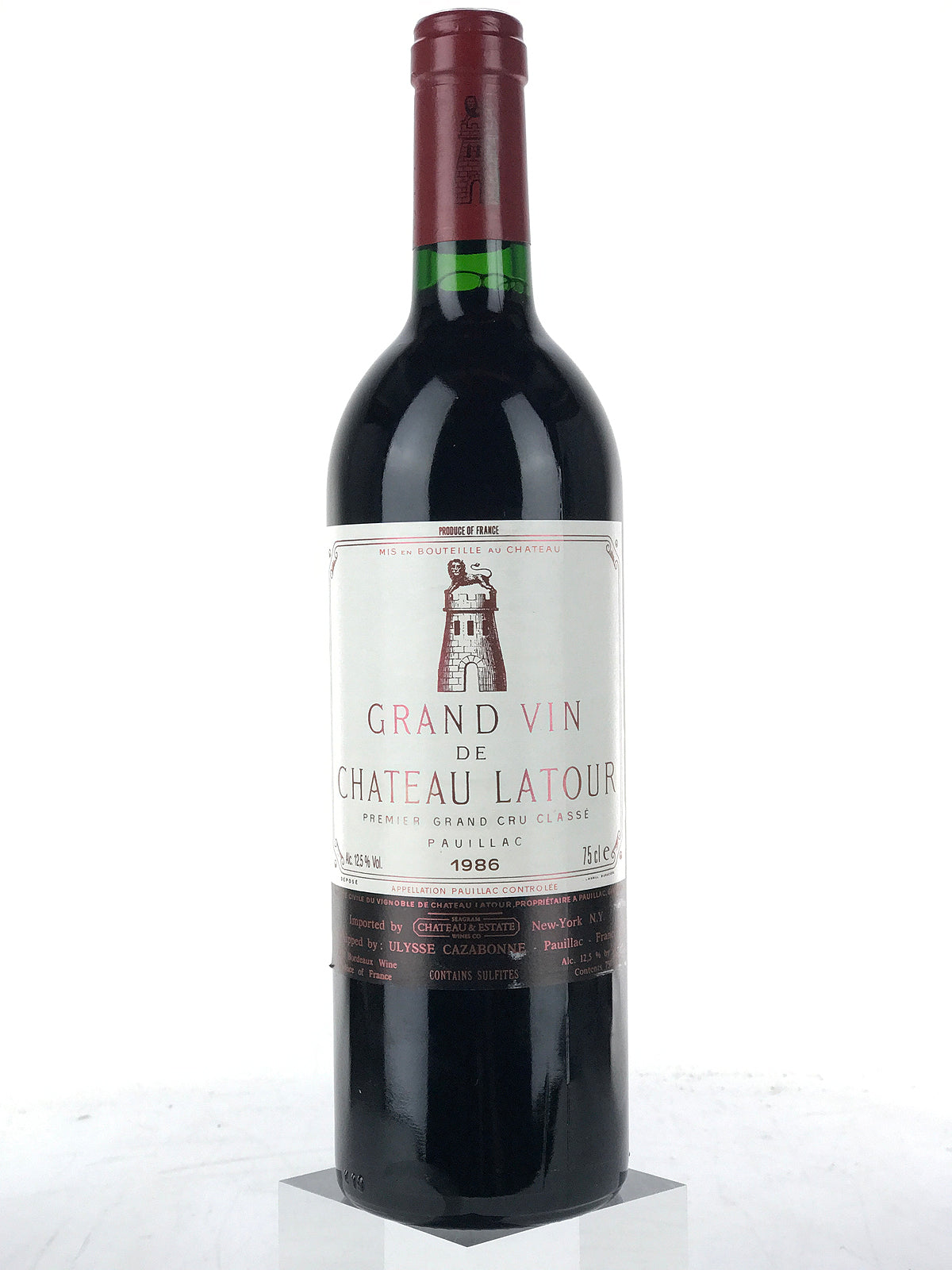 1986 Chateau Latour, Pauillac, Bottle (750ml) – Grand Cru Liquid Assets