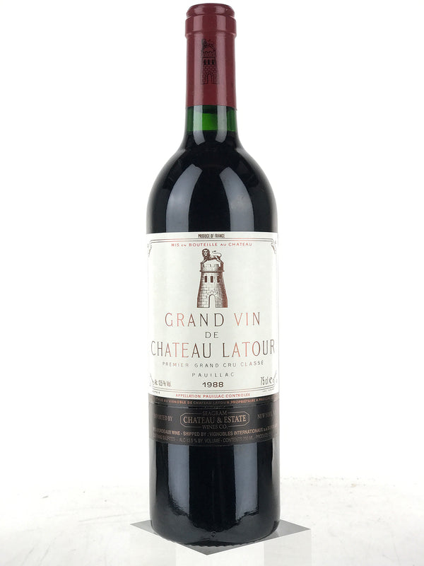 1988 Chateau Latour, Pauillac, Bottle (750ml)