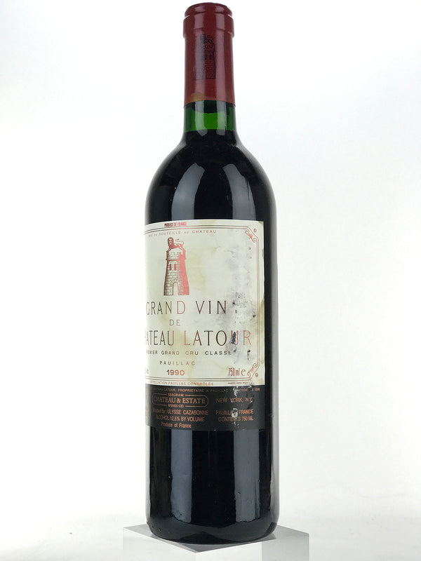 1990 Chateau Latour, Pauillac, Bottle (750ml) [Soiled Label]