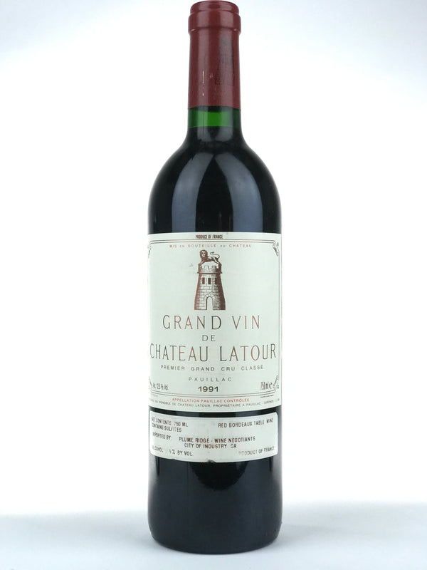 1991 Chateau Latour, Pauillac, Bottle (750ml)