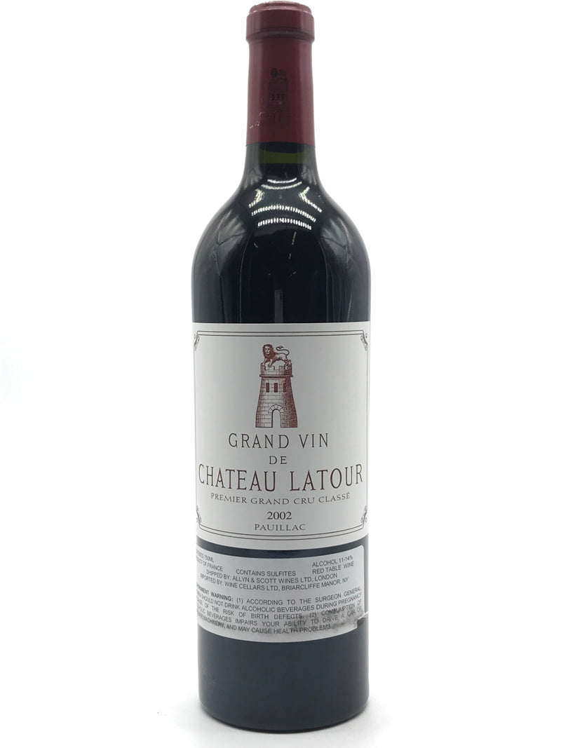 2002 Chateau Latour, Pauillac, Bottle (750ml)