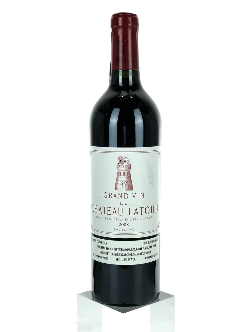 2008 Chateau Latour, Pauillac, Bottle (750ml) [slightly nicked label]
