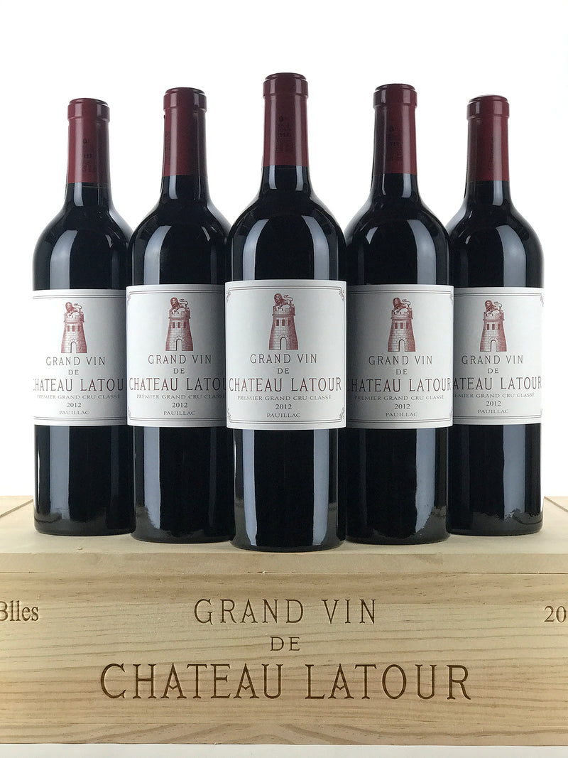 2012 Chateau Latour, Pauillac [Late Release], Case of 6 btls