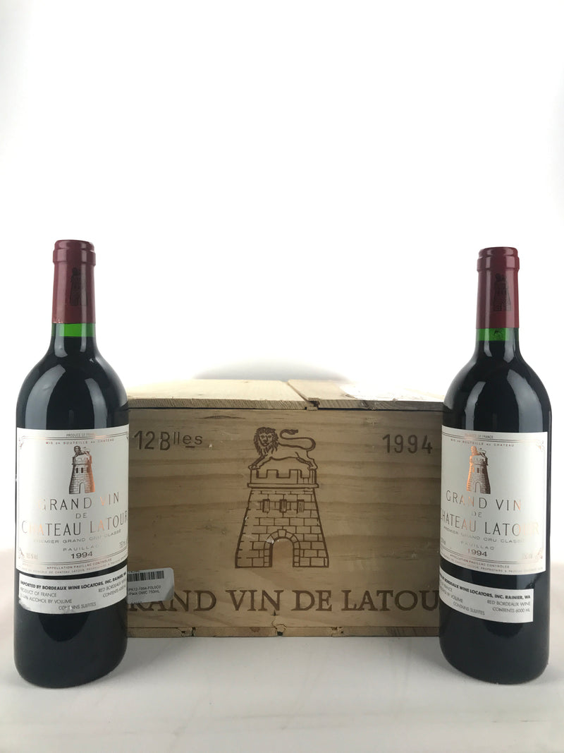 1994 Chateau Latour, Pauillac, Case of 12 btls