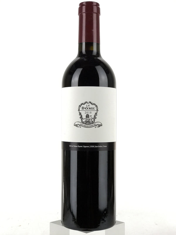 2010 Le Dome, Saint-Emilion, Bottle (750ml)