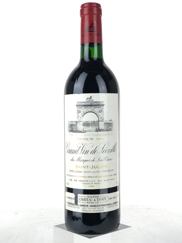 1989 Chateau Leoville-Las Cases, Grand Vin, Saint-Julien, Bottle (750ml)