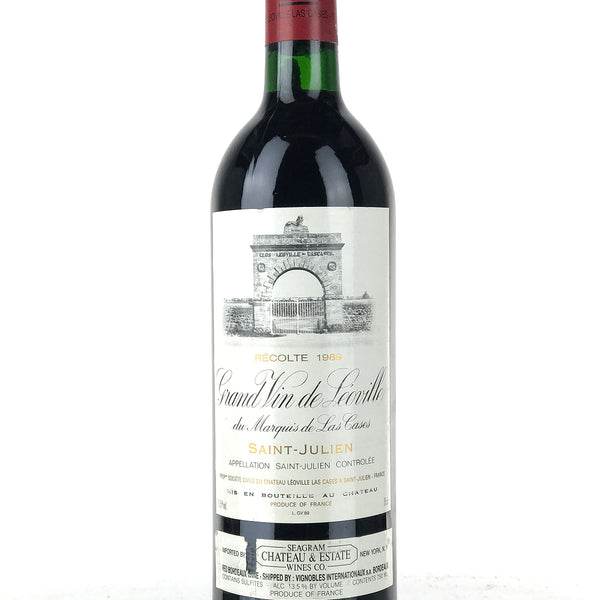 1989 Chateau Leoville-Las Cases, Grand Vin, Saint-Julien, Bottle (750m