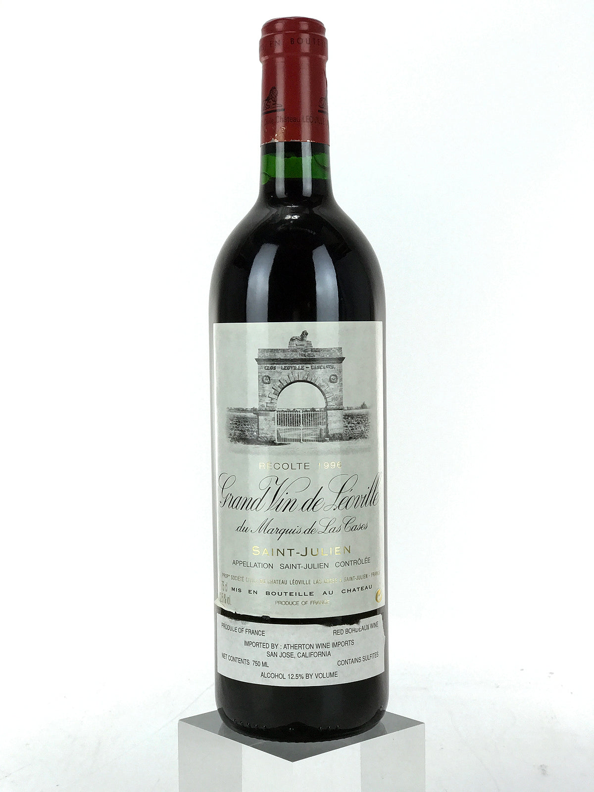 1996 Chateau Leoville-Las Cases, Grand Vin, Saint-Julien, Bottle (750m