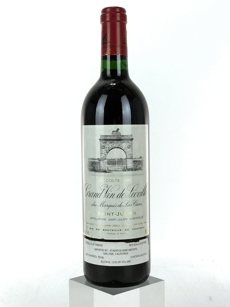 1996 Chateau Leoville-Las Cases, Grand Vin, Saint-Julien, Bottle (750m