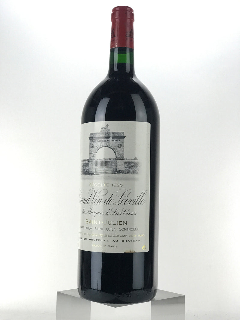 1995 Chateau Leoville-Las Cases, Grand Vin, Saint-Julien, Magnum (1.5L) [Slightly Soiled Label]