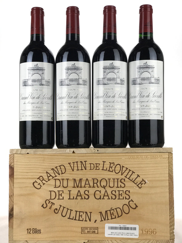 1996 Chateau Leoville-Las Cases, Grand Vin, Saint-Julien, Case of 12 btls