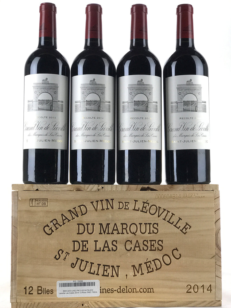 2014 Chateau Leoville-Las Cases, Grand Vin, Saint-Julien, Case of 12 btls