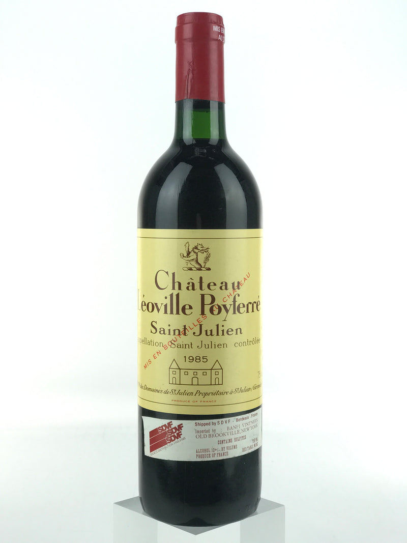 1985 Chateau Leoville Poyferre, Saint-Julien, Bottle (750ml)