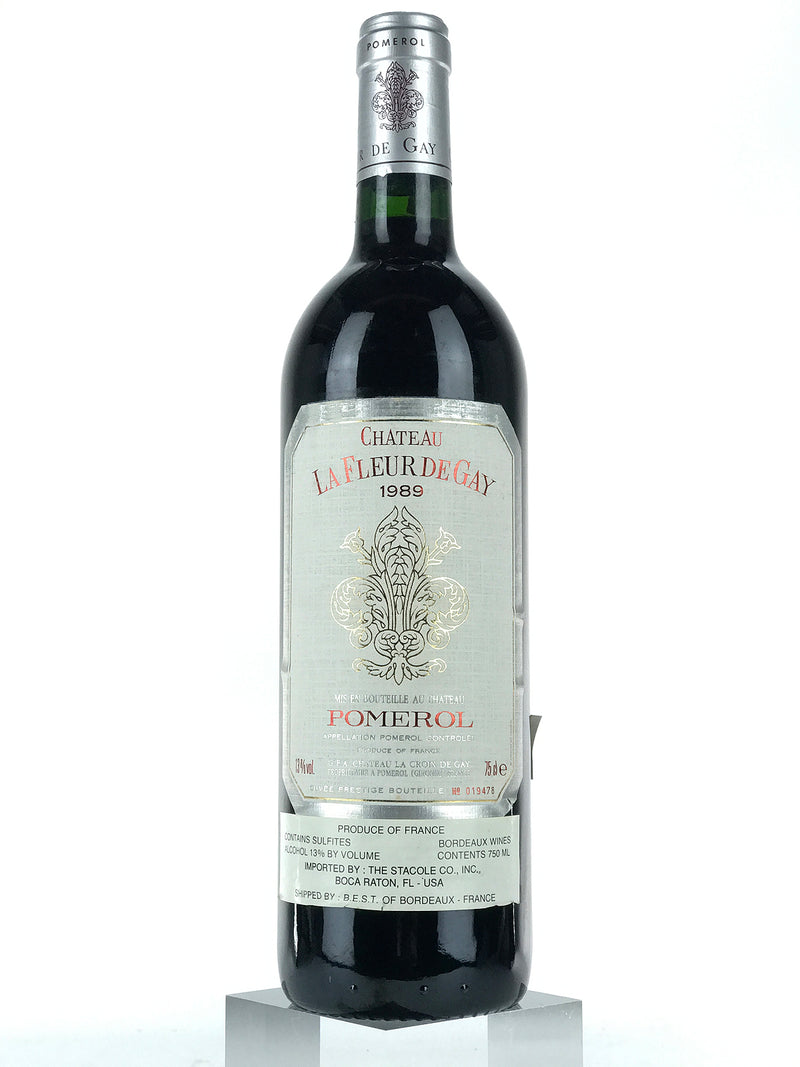 1989 Chateau La Fleur de Gay, Pomerol, Bottle (750ml)