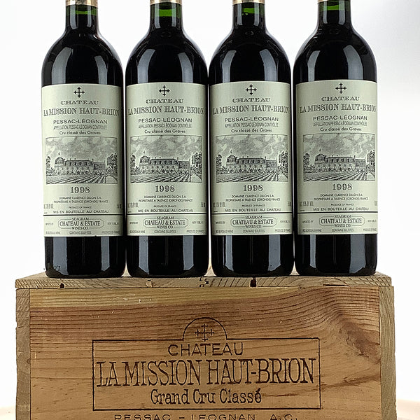 1998 Chateau La Mission Haut-Brion, Pessac-Leognan, Case of 12 btls