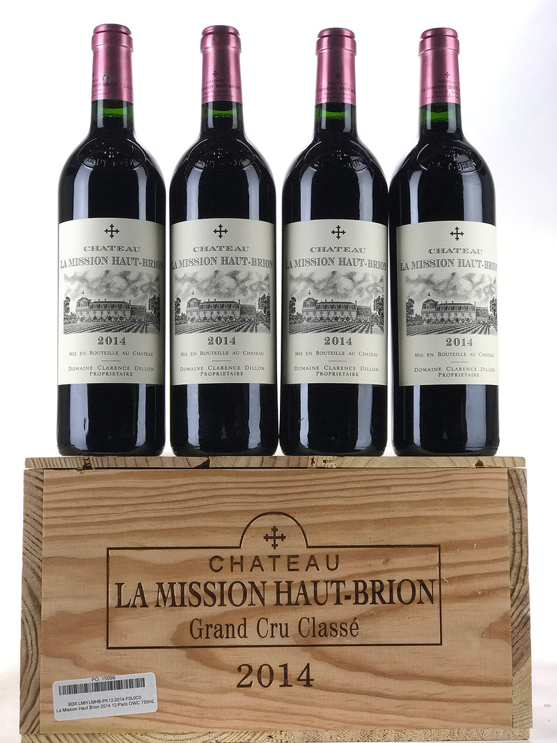 2014 Chateau La Mission Haut-Brion, Pessac-Leognan, Case of 12 btls