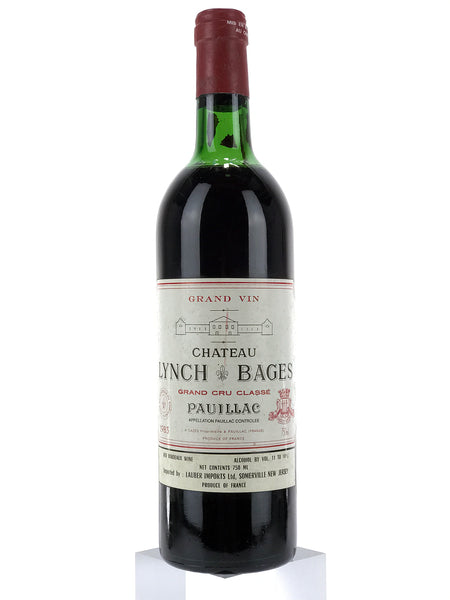 1983 Chateau Lynch-Bages, Pauillac, Bottle (750ml) [Upper Shoulder]