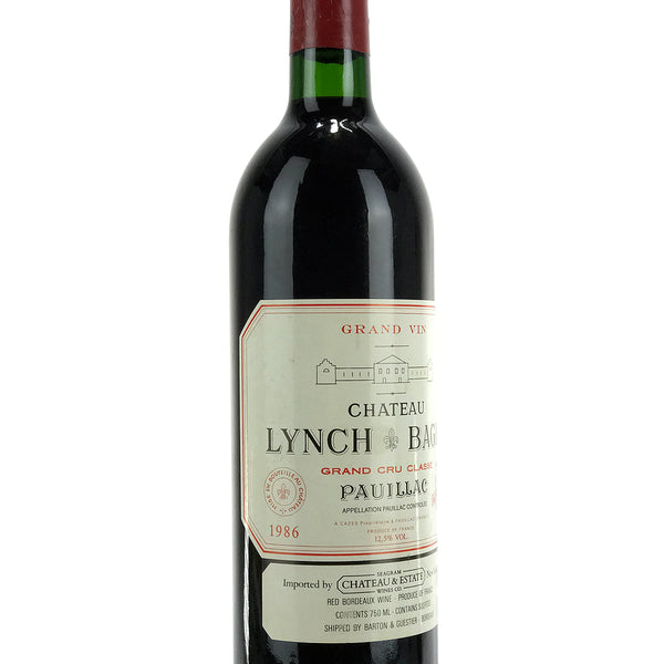 Chateau Lynch Bages 1986 赤ワイン 750ml