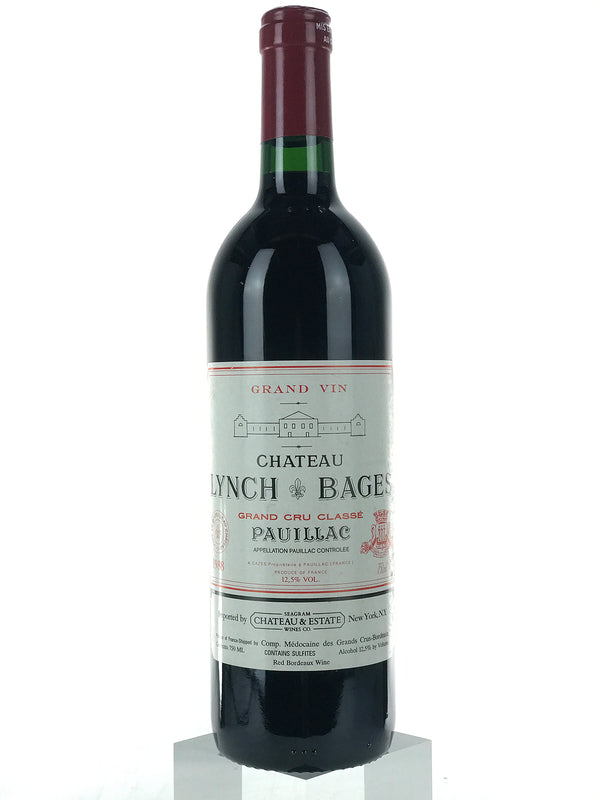 1988 Chateau Lynch-Bages, Pauillac, Bottle (750ml)