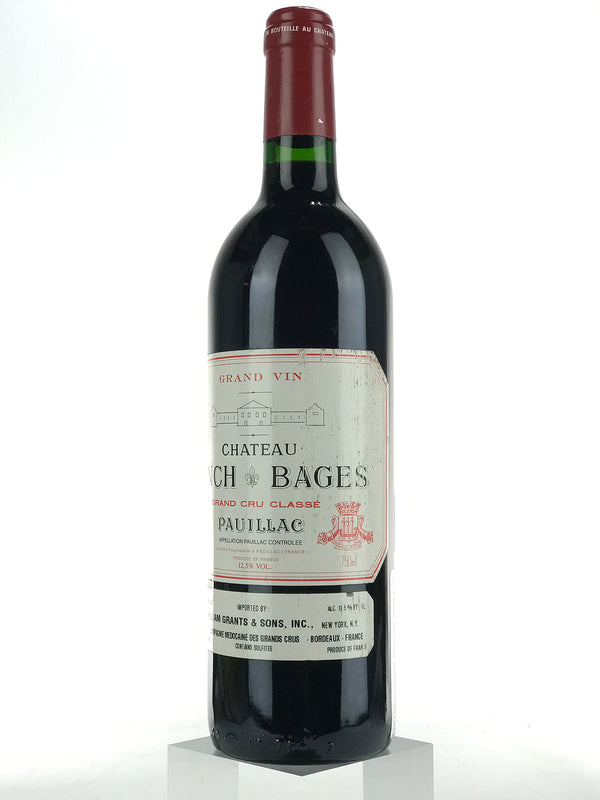 1990 Chateau Lynch-Bages, Pauillac, Bottle (750ml) [Slightly Scuffed Label]