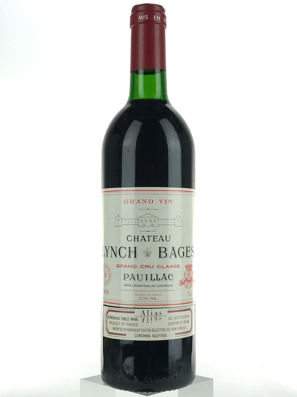 1990 Chateau Lynch-Bages, Pauillac, Bottle (750ml) [Top Shoulder]