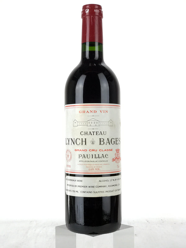 1998 Chateau Lynch-Bages, Pauillac, Bottle (750ml)