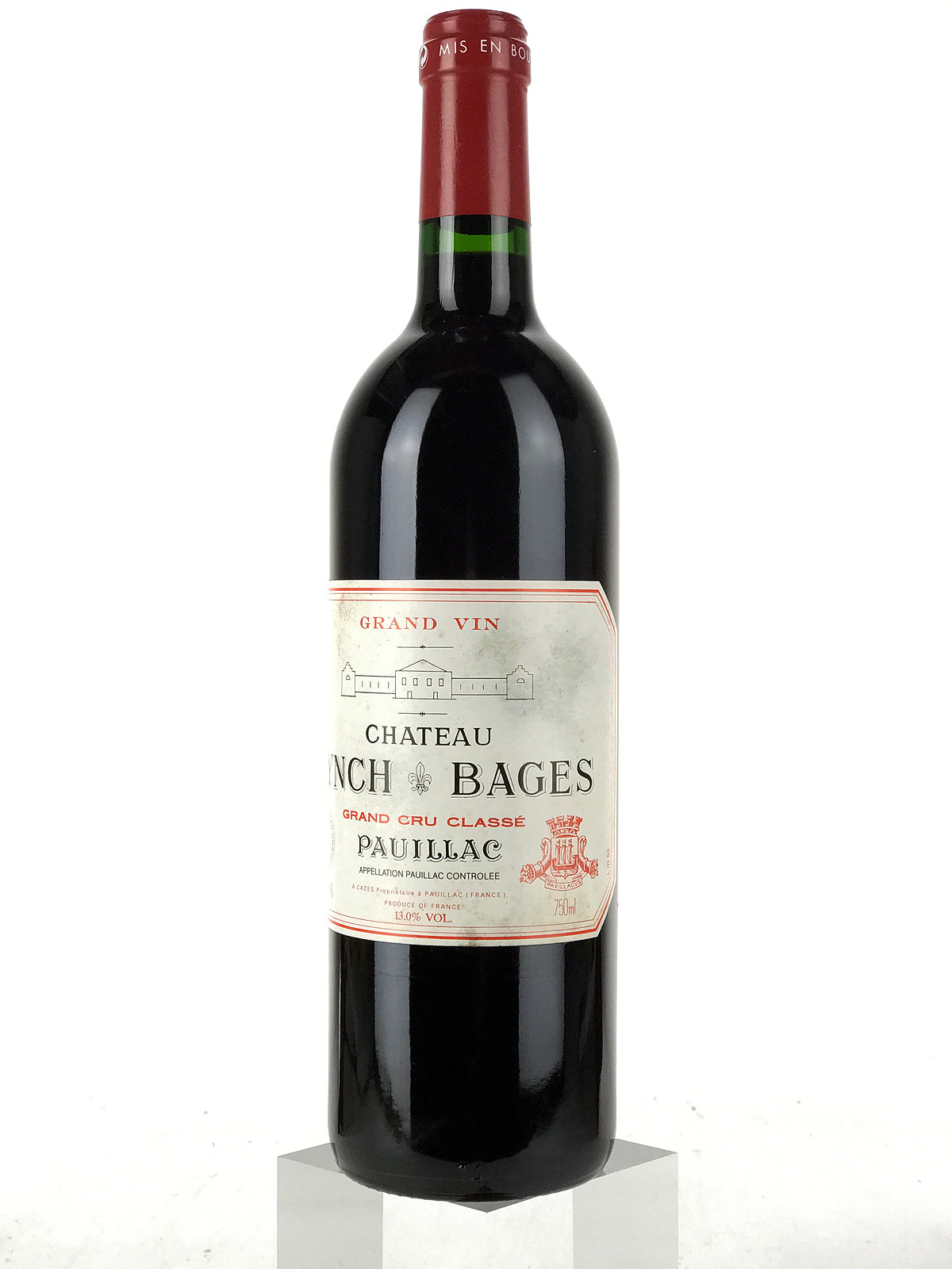 1998 Chateau Lynch-Bages, Pauillac, Bottle (750ml) [slightly bin soile