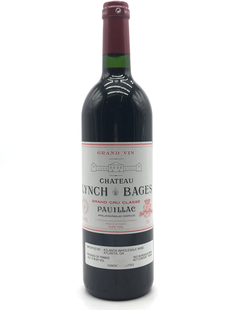 2002 Chateau Lynch-Bages Fifth Growth, Cinquieme Grand Cru Classe, Pauillac, Bottle (750ml)