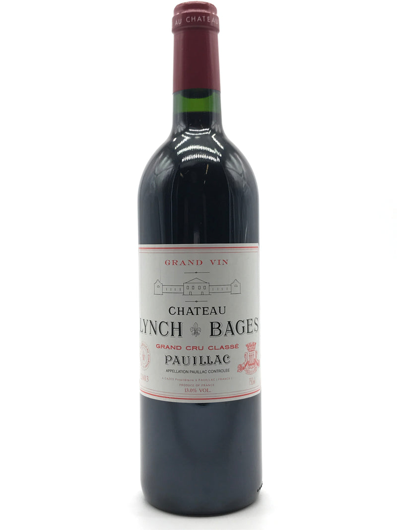 2003 Chateau Lynch-Bages Fifth Growth, Cinquieme Grand Cru Classe, Pauillac, Bottle (750ml)