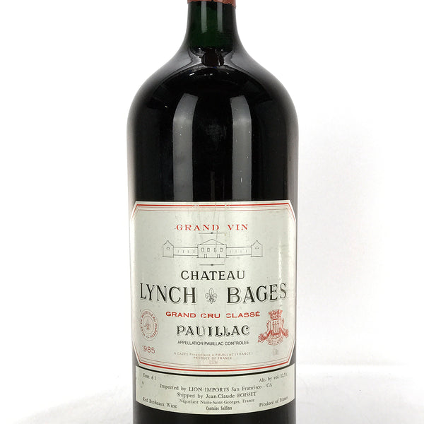 1985 Chateau Lynch-Bages, Pauillac, 6ltr [Exposed Cork]