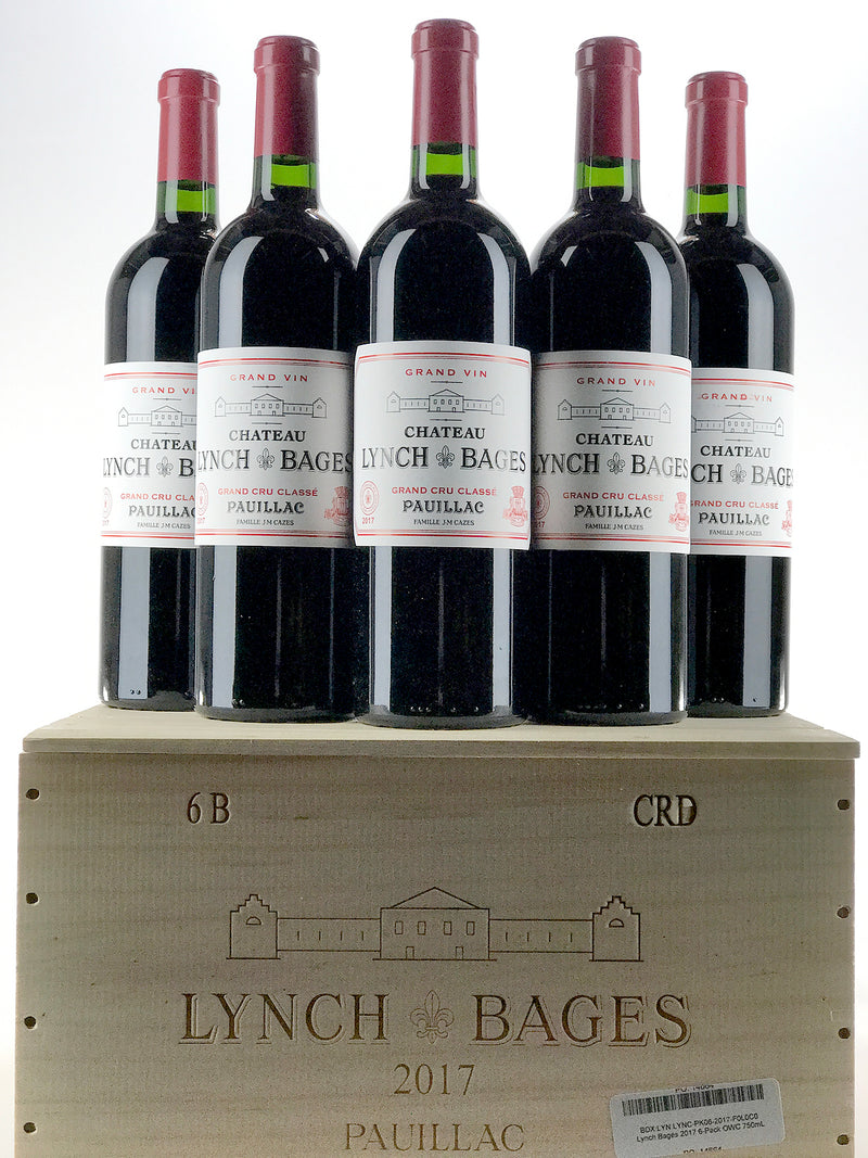 2017 Chateau Lynch-Bages, Pauillac, Case of 6 btls