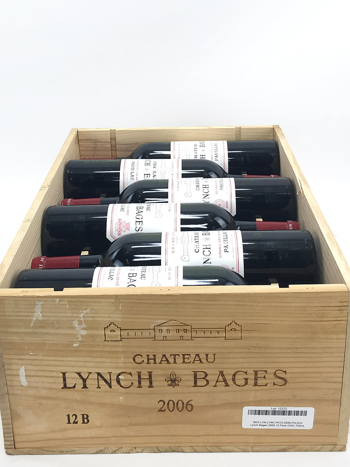 2006 Chateau Lynch-Bages, Pauillac, Case of 12 btls