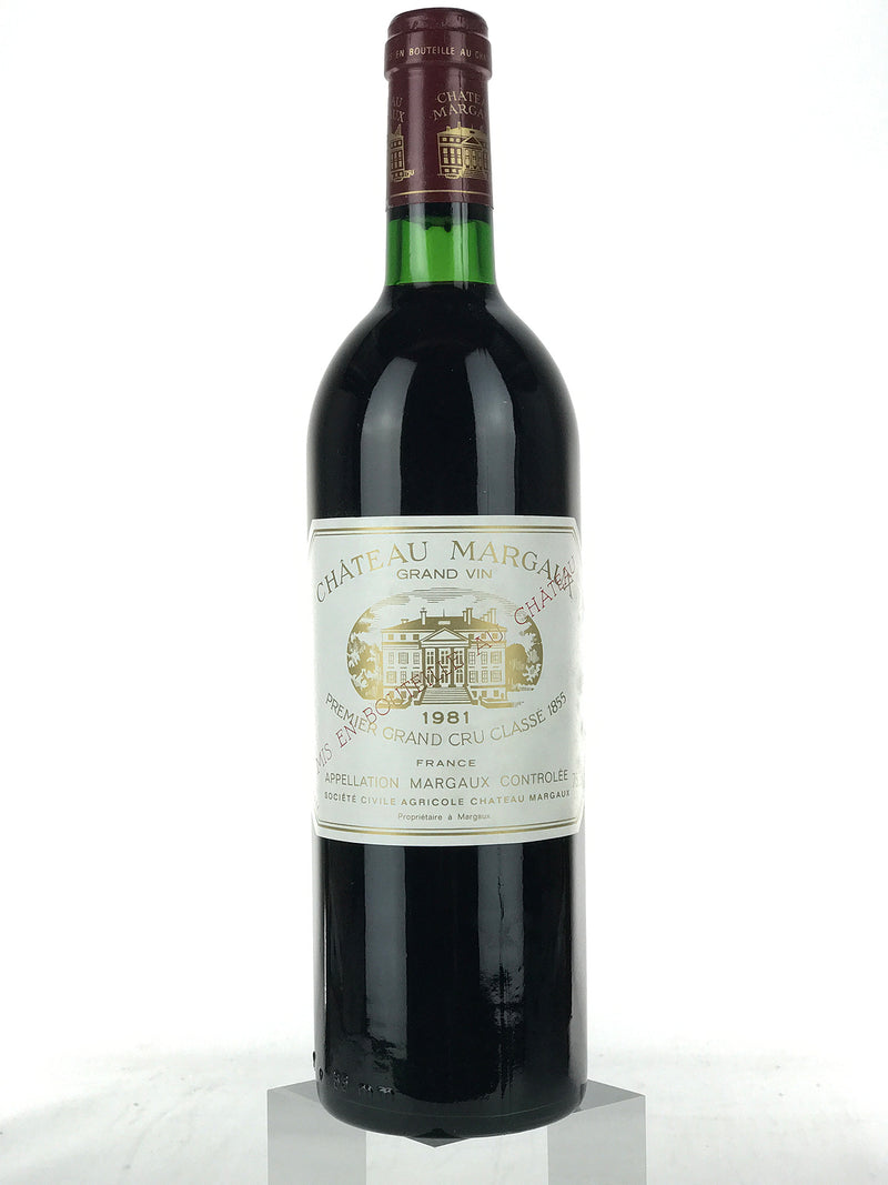 1981 Chateau Margaux, Margaux, Bottle (750ml)