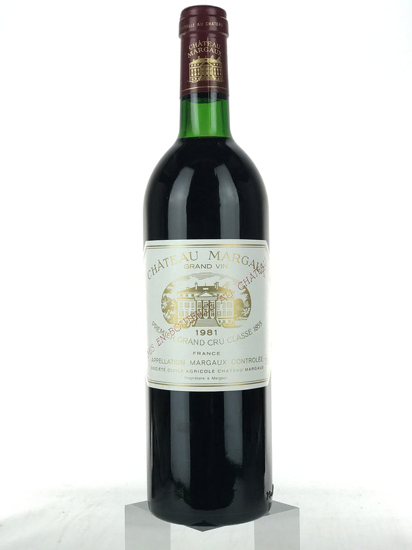 1981 Chateau Margaux, Margaux [Top Shoulder], Bottle (750ml)