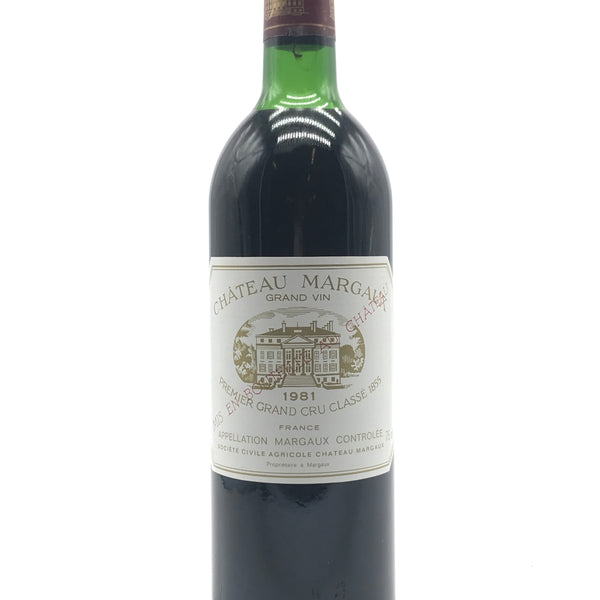1981 Chateau Margaux, Margaux, Bottle (750ml) [High Shoulder]