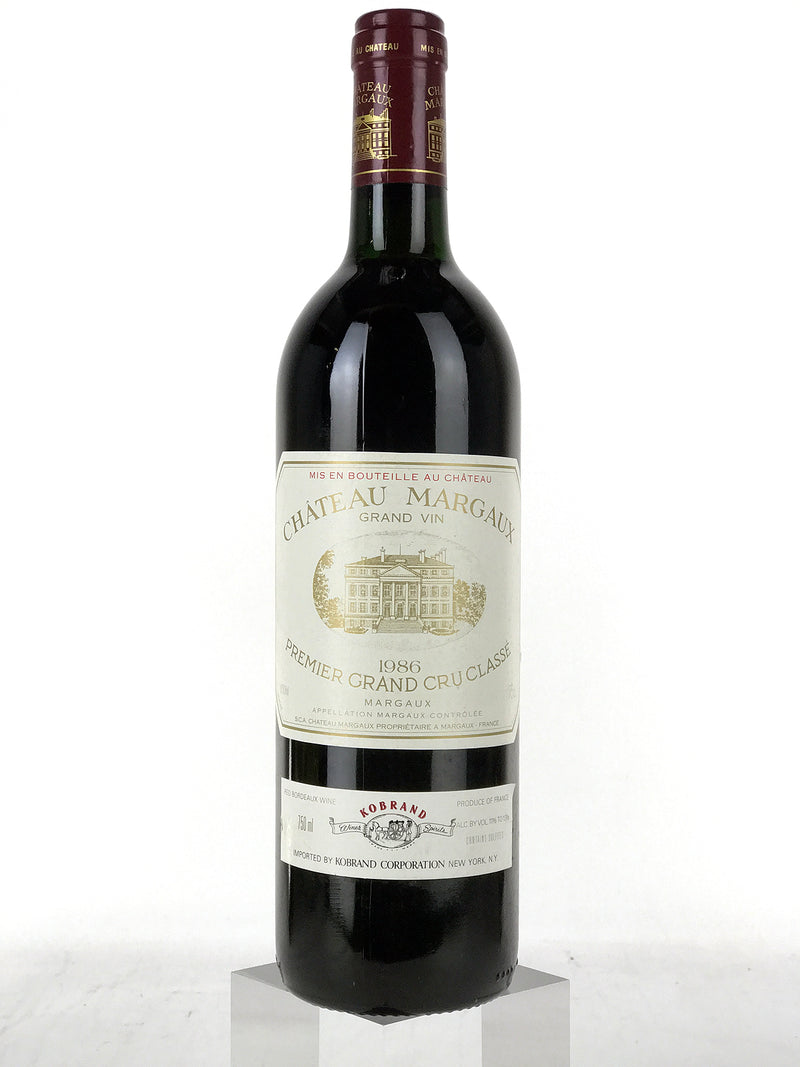 1986 Chateau Margaux, Margaux, Bottle (750ml) [Top Shoulder]