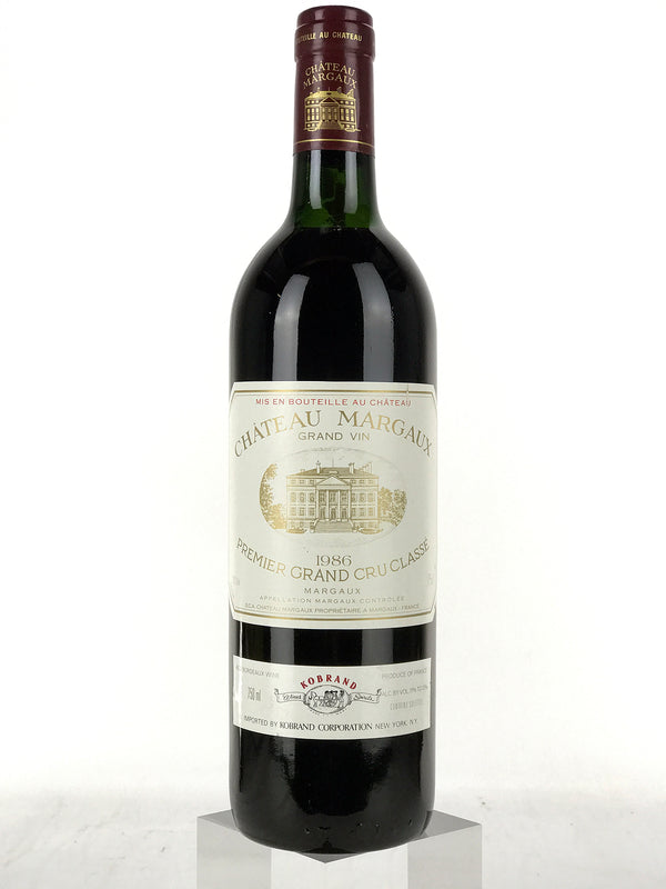 1986 Chateau Margaux, Margaux, Bottle (750ml) [high shoulder]