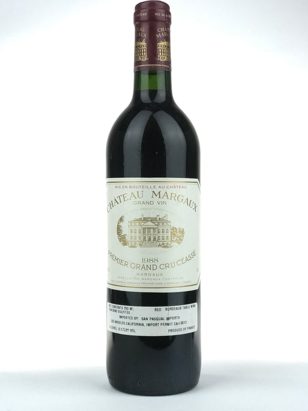 1988 Chateau Margaux, Margaux, Bottle (750ml)